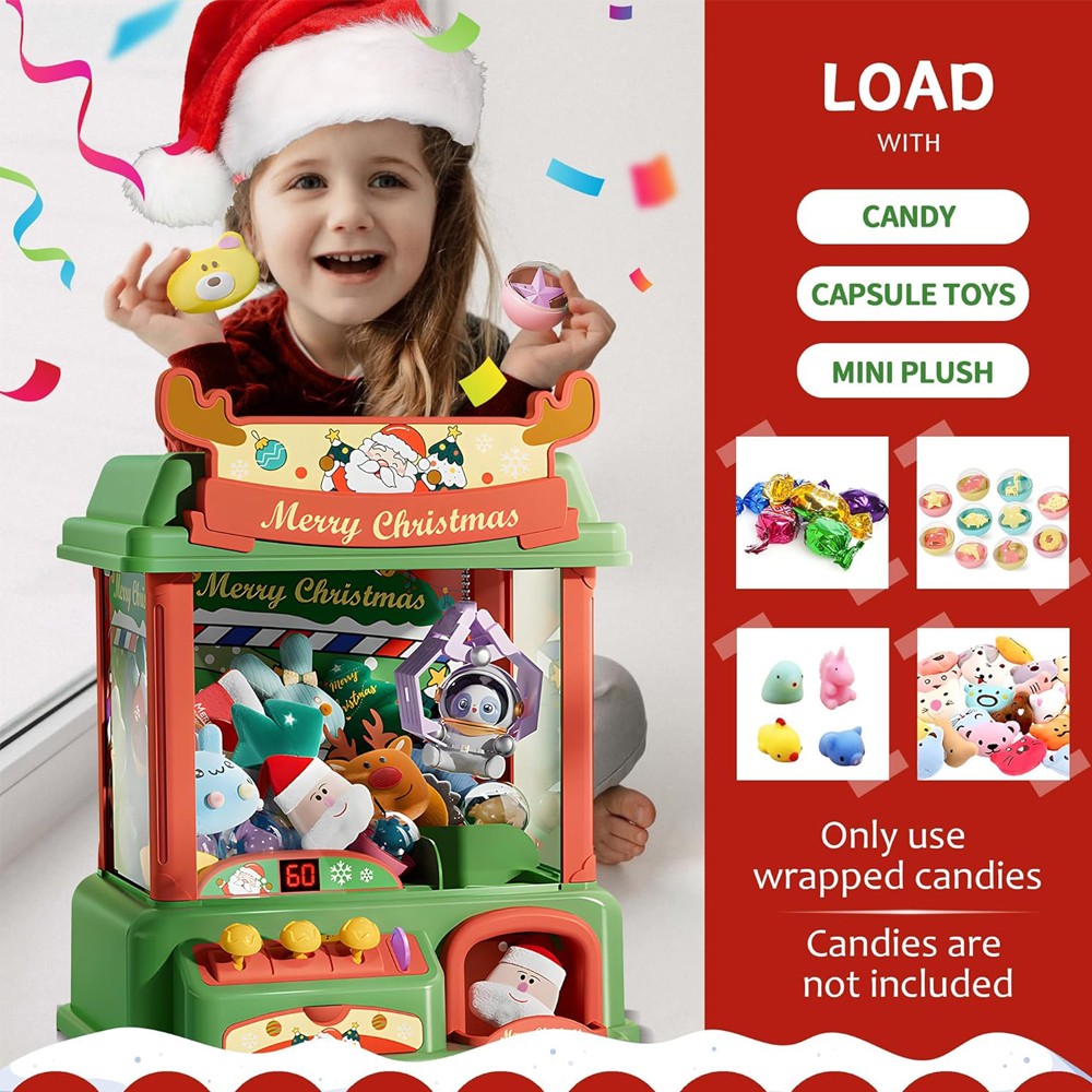 Christmas Claw Machine For Kid - Arcade Vending Machine 评论和价格