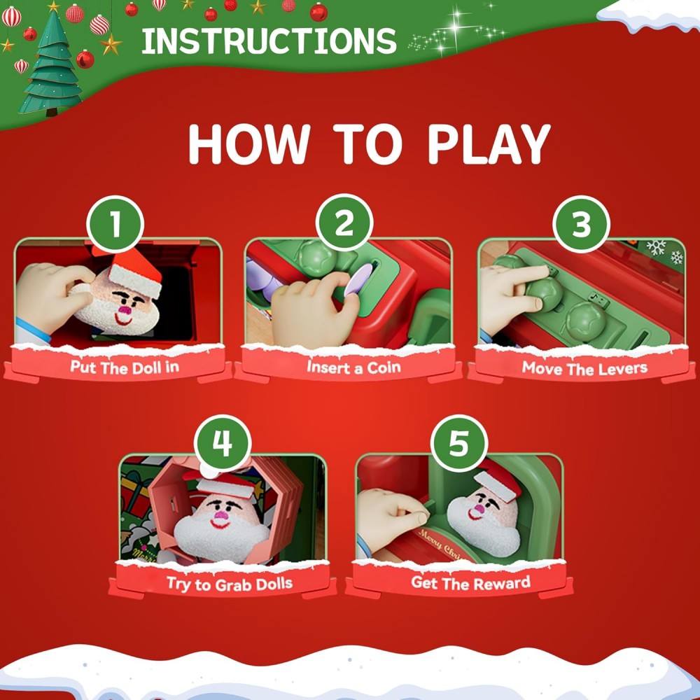 Christmas Claw Machine For Kid - Arcade Vending Machine 评论和价格