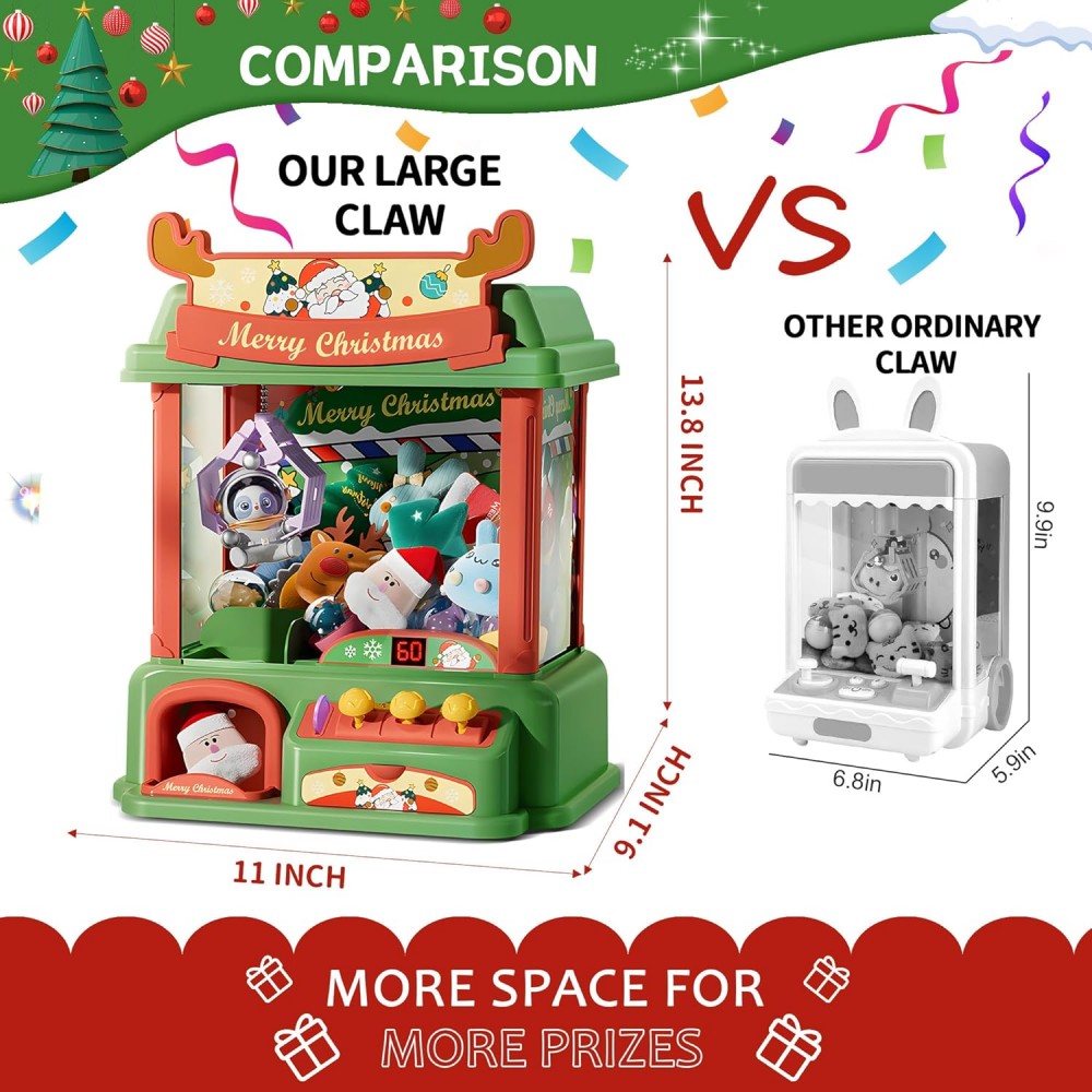 Christmas Claw Machine For Kid - Arcade Vending Machine 评论和价格