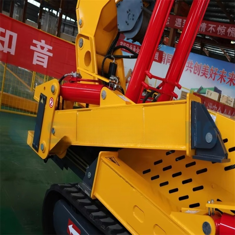 Mini Crawler Crane 5t 2000kg 4 - Crane Claw Motor 评论和价格