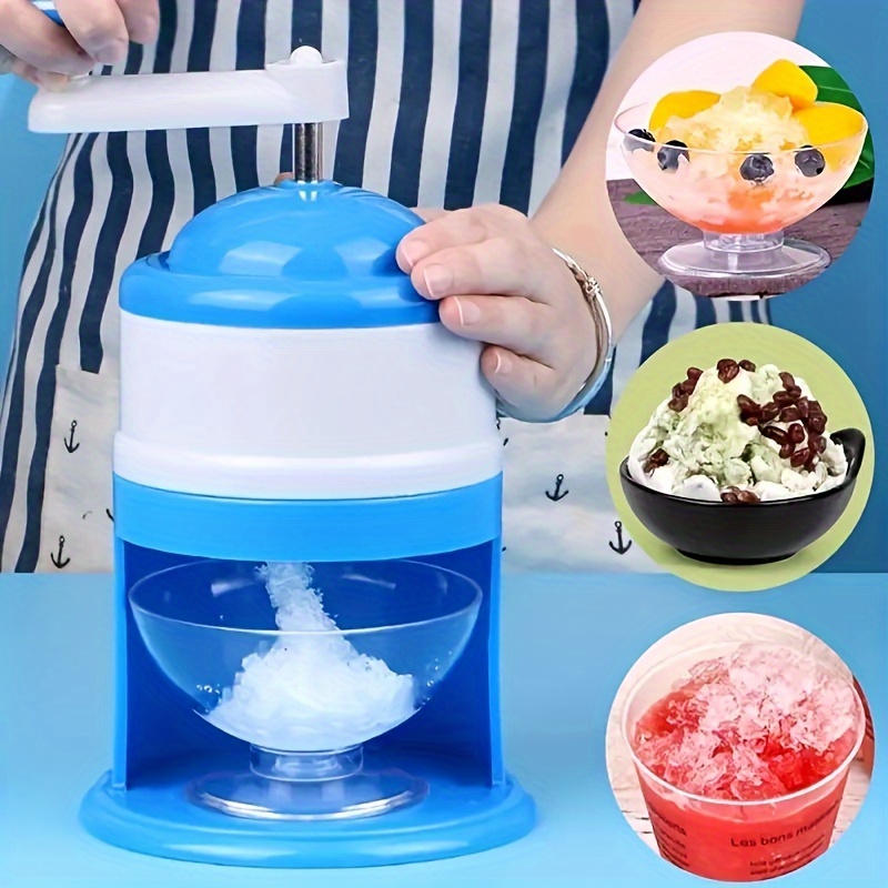 Portable Hand Crank Snow Cone  - Slushie Machine Vending 评论和价格