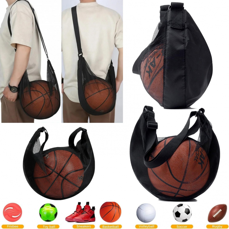 1/2pcs Mesh Single Ball Storag - Basketball Arcade Game 评论和价格